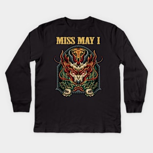 MISS MAY I BAND Kids Long Sleeve T-Shirt